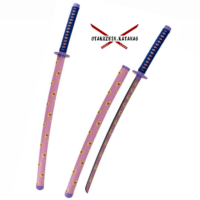 Katana S0290 de Demon Slayer Katana Kokushibou empuñada por Tsugikumi Michikatsu