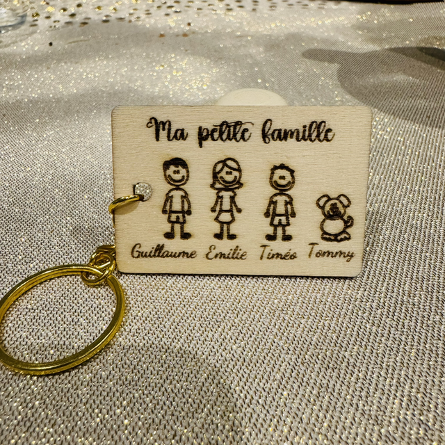 Porte-clé personnalisable