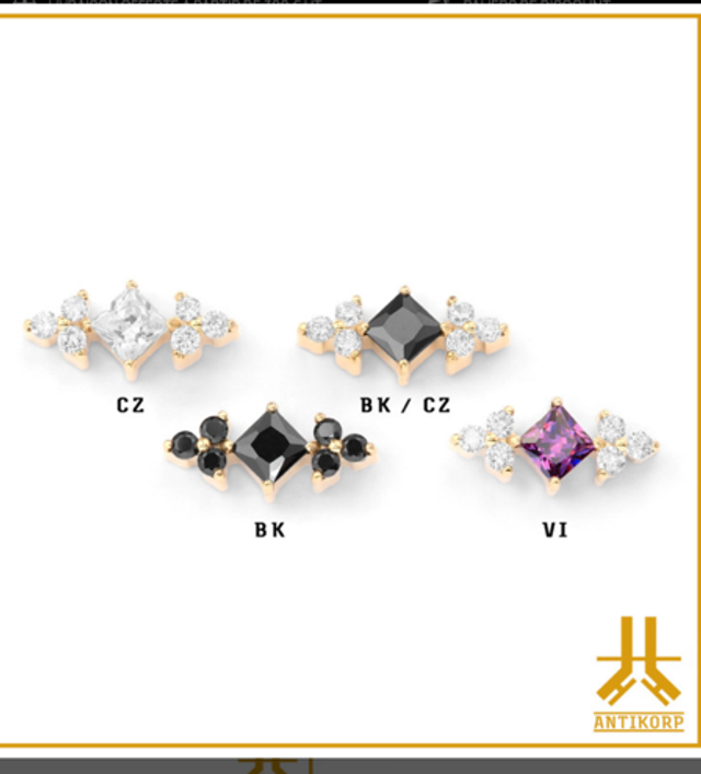 Embout Shiny Square V6 