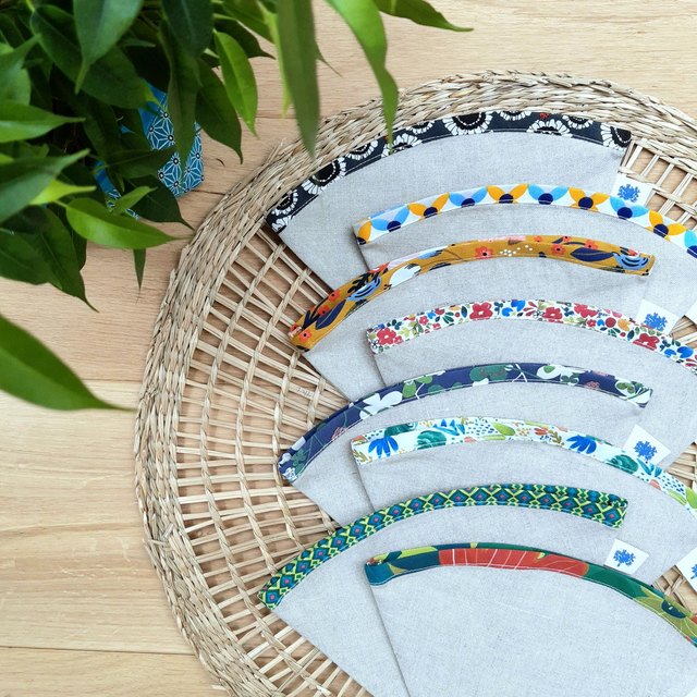 Filtre à café en lin bio / Jardin japonais