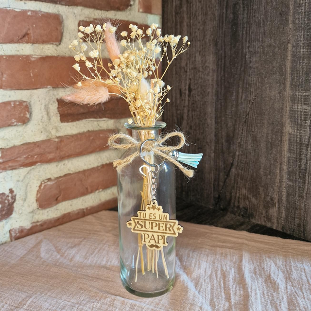 Porte clé Papy moustache