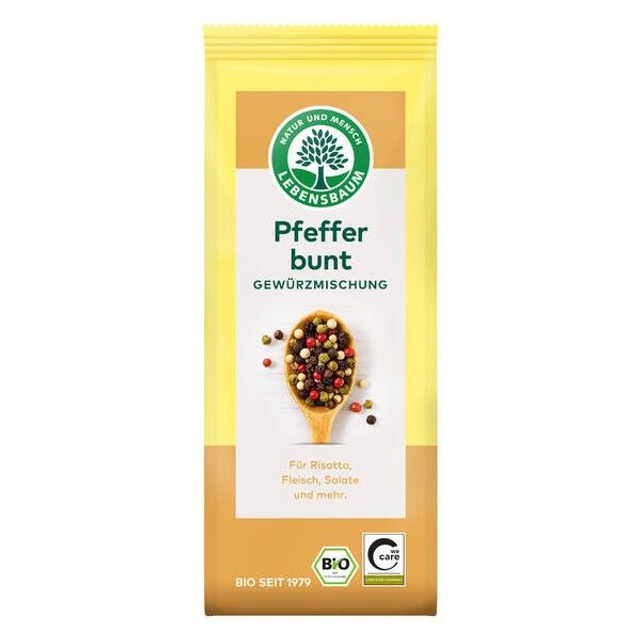 Lebensbaum Pfeffer bunt ganz, 50g Packung