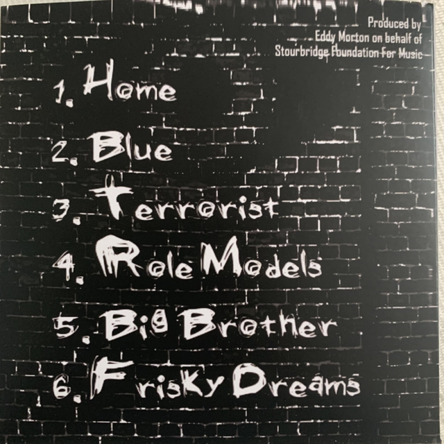 �Terrorist� EP Limited Edition Printed Cardboard Sleeve & Disc