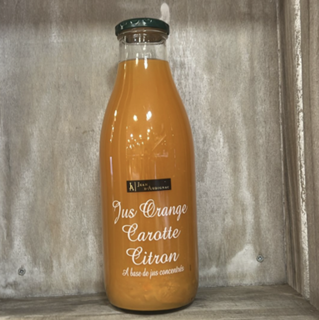 Jus orange carotte citron (1L)