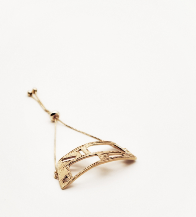 Pulseira Retangulos Orgânicos Ajustavel KAI03TX001