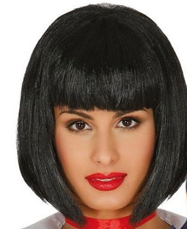 PARRUCCA CORTA NERA