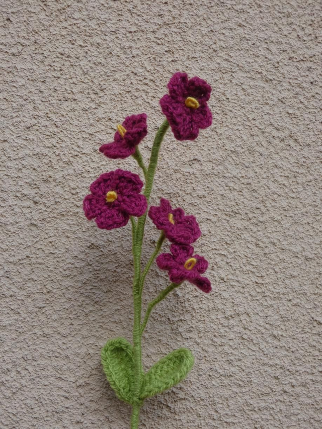 Tige de myosotis fushia 