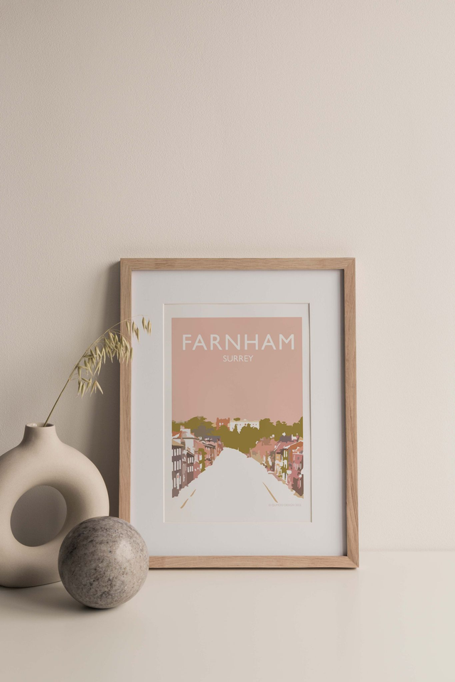 Farnham pink (unframed)  (1)