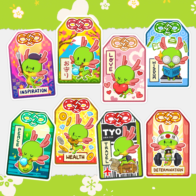 Stickers Omamori Longlong
