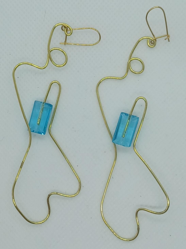 Boucles d'oreilles "Rêveuse" 