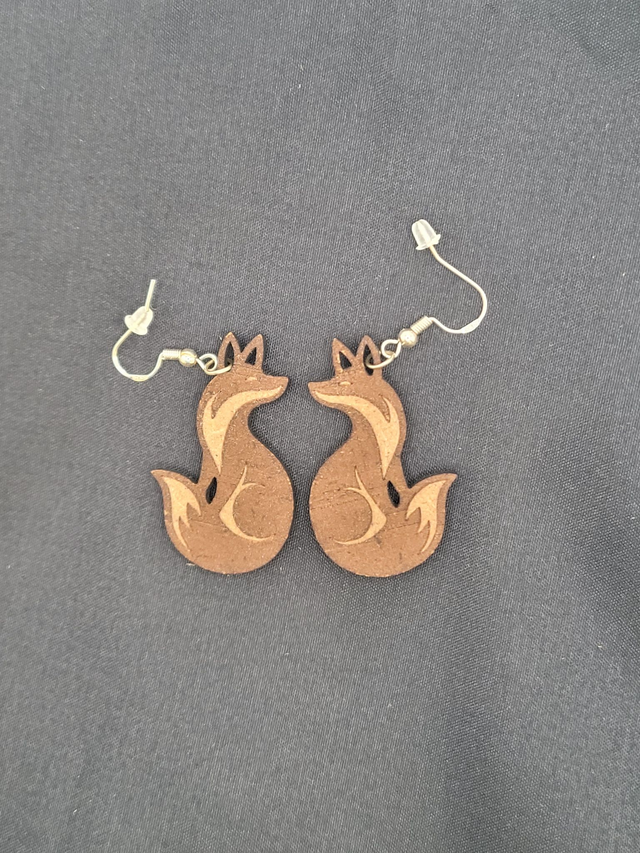 Boucles d'Oreilles Renard