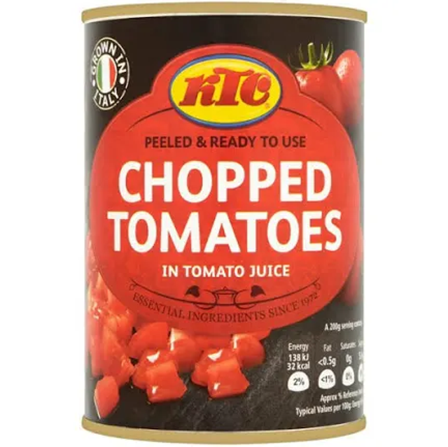 KTC chopped Tomatoes Tin