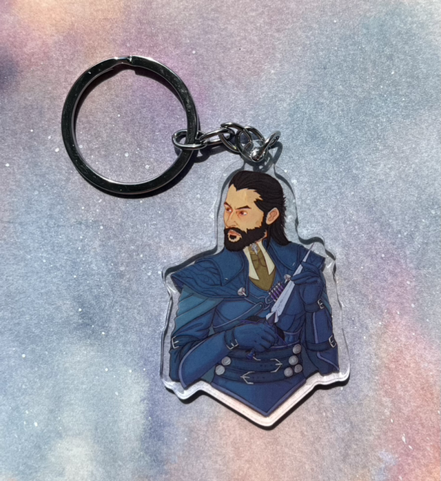 Dragon Age - Lucanis/Spite Keychain-K16