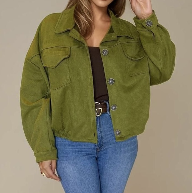 Zara Suede Feel Jacket