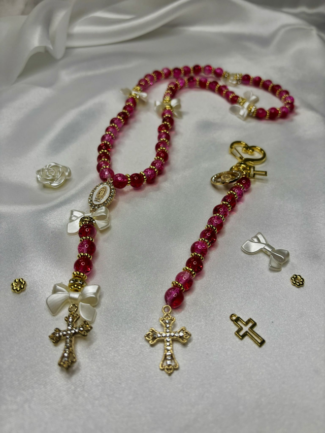 Chapelet + porte clé M A R A