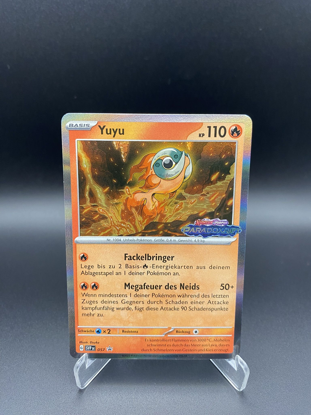 Yuyu (057) Paradoxrift - Near Mint - DE - Promo Holo mit Stamp