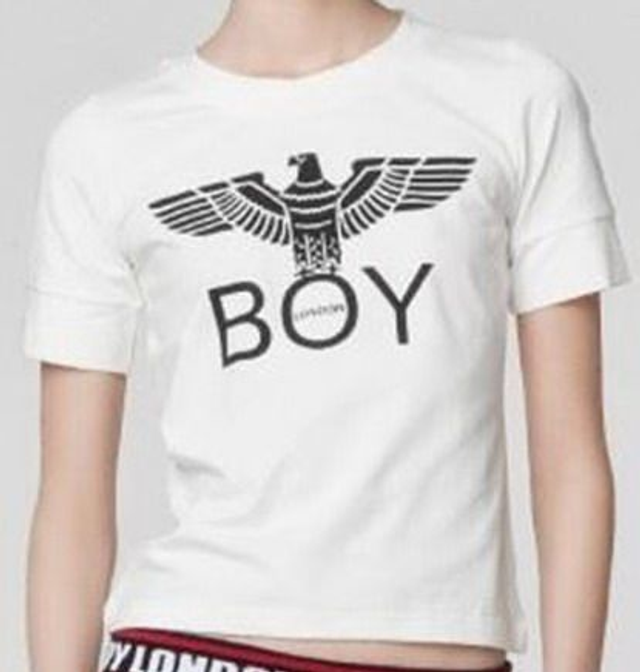 465BLD1511 - BOY LONDON T-SHIRT MEZZA MANICA LOGO