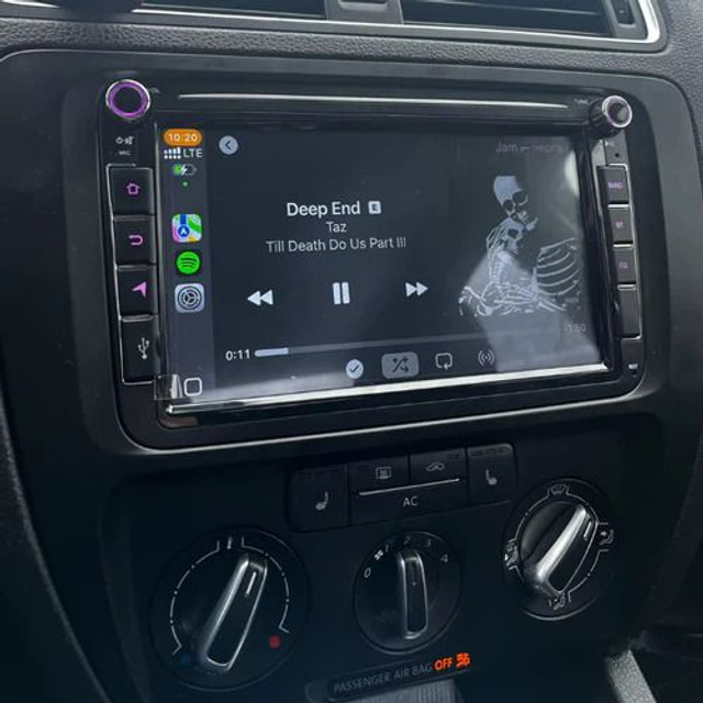 Volkswagen, Seat &amp; Skoda - Apple CarPlay / Android Auto - Autoradio 8 inch
