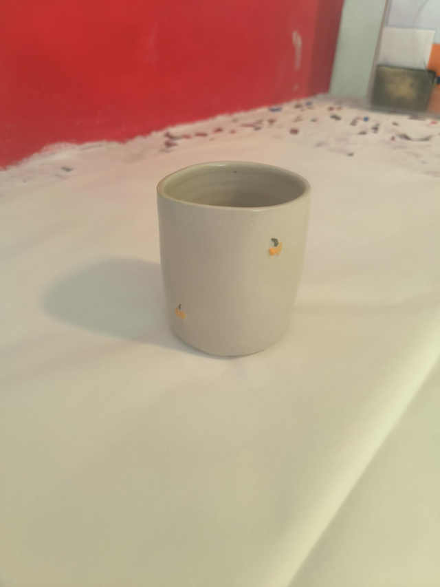 Tasse sans anse 3D citrouilles 