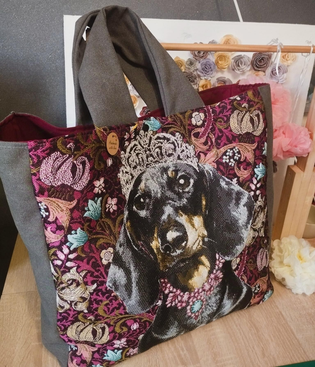 Sac image chien(en stock)