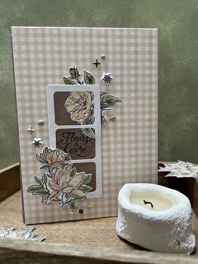 NOUVEAUTÉ  Kit Fleurs et Givre