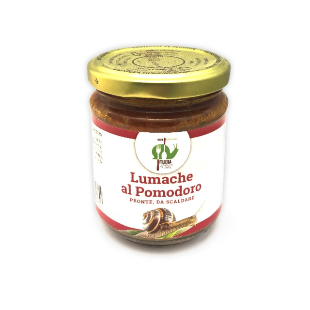 LUMACHE AL POMODORO - 180 grammi barattolo in vetro 