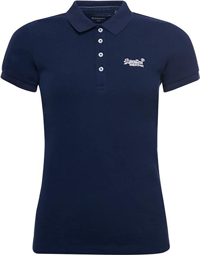 519P17A -  SUPERDRY Polo donna mezza manica 4 bottoni