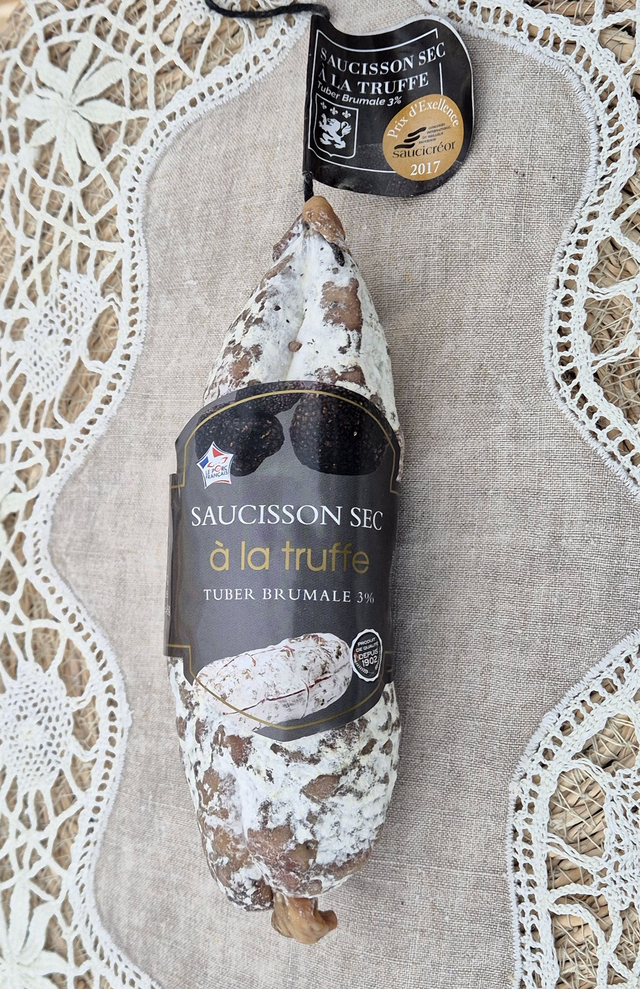 Saucisson sec à la Truffe, Label Rouge, Médaillé 2017