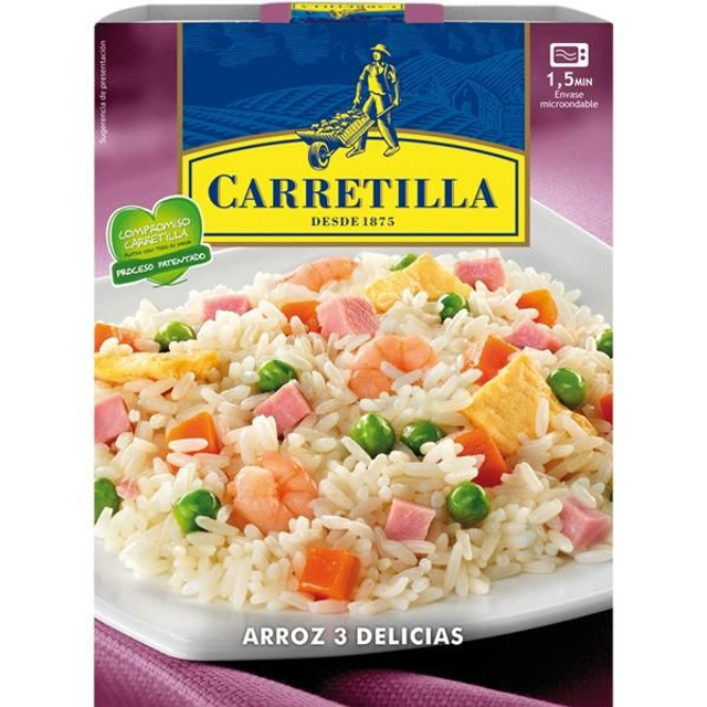 Carretilla Arroz 3 Delicias 250g
