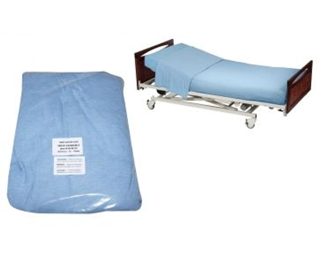 Pack 3 draps 90 cm – Lit 1 place Blanc PHARMAOUEST