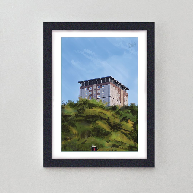 Seaton on a Sunny Day (Fine Art Print)