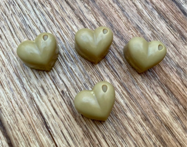 Handmade Coffee Wax Melts Hearts 
