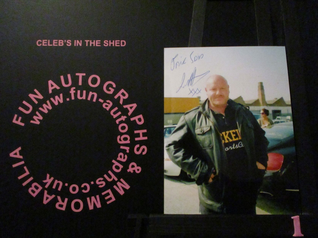 Lee Hipgrave Authentic Autographed 6x4.5 Our Facing Photograph (1)