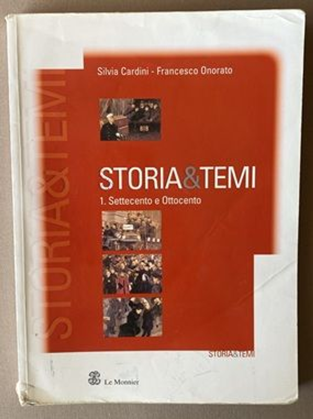 Storia &amp; Temi 1. Settecento e Ottocento