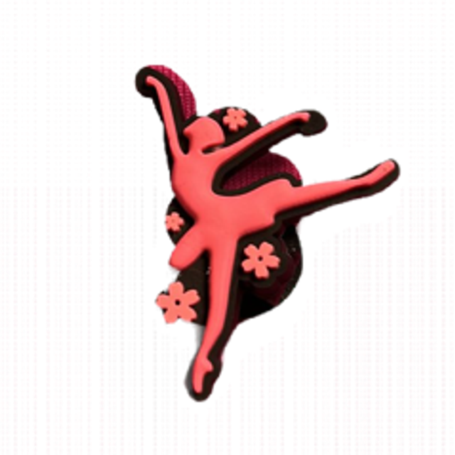 Croc Charm - Ballerina Pink
