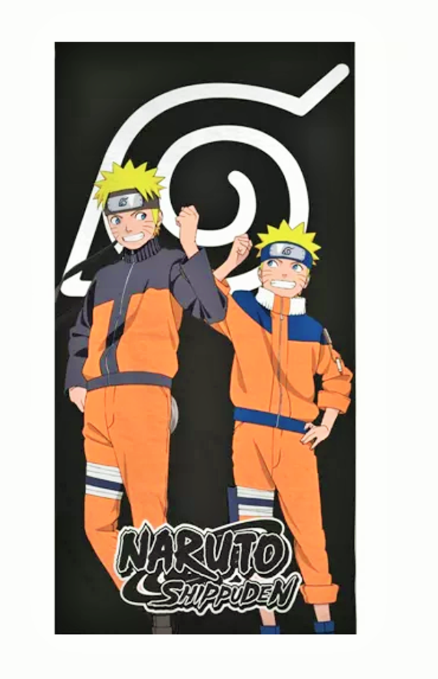 Serviette originale de bain et plage Naruto Enfant et Adolescent 70x140cm