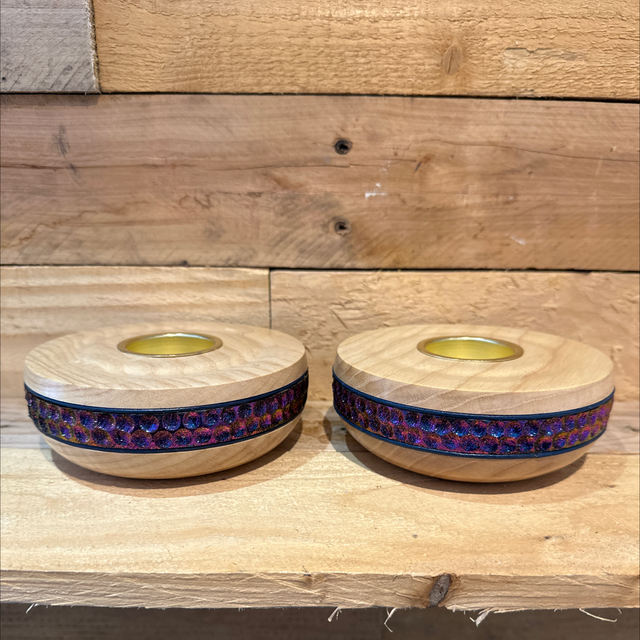 Pair of Tea Light Holders 