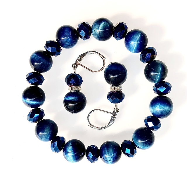 Parure 2 pièces Night Bleu 