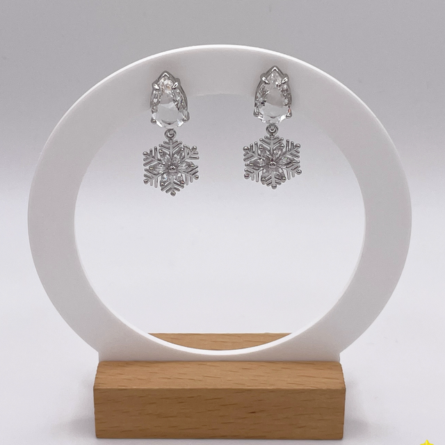 CHRISTMAS SPARKLE SNOWFLAKES Ohrringe