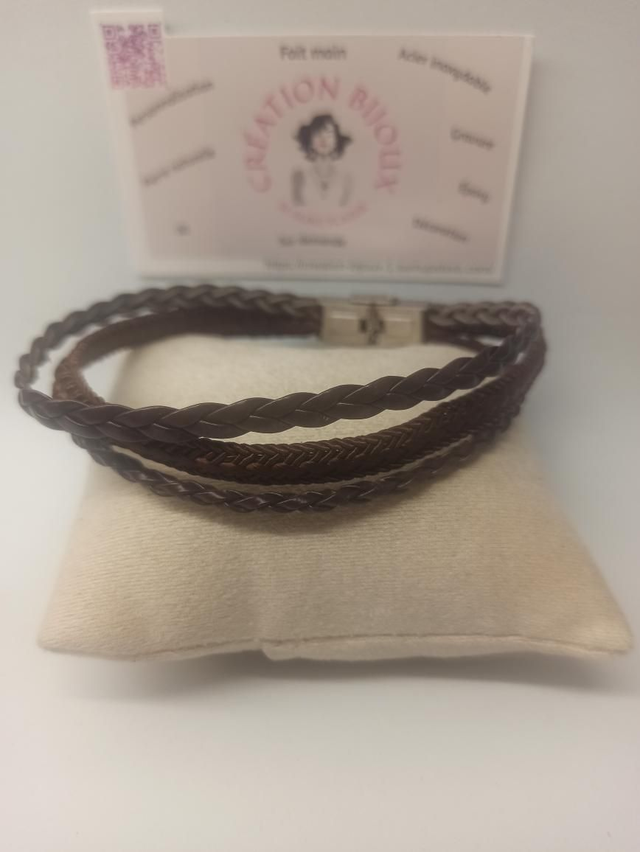 Bracelet en similicuir 
