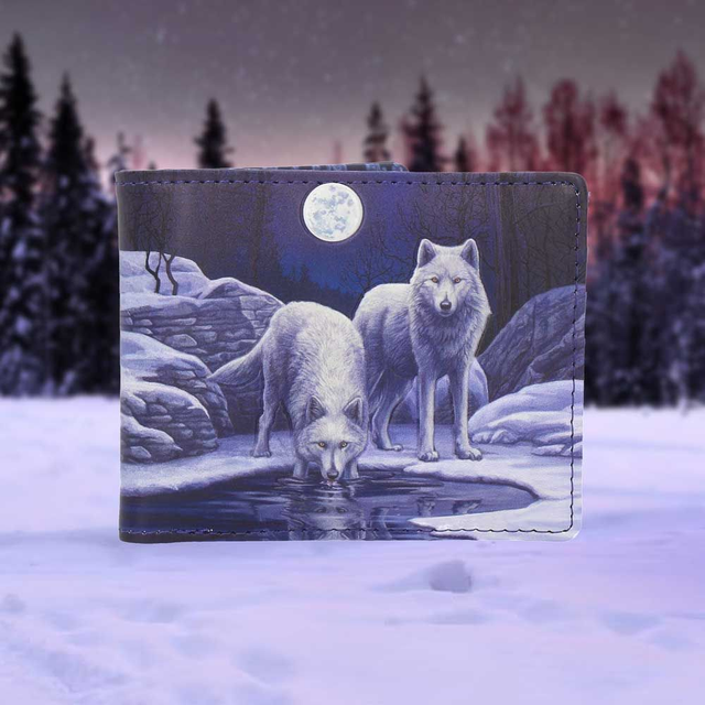 Warriors of Winter Wallet (LP) Lisa Parker Warriors of Winter Wolf Wallet