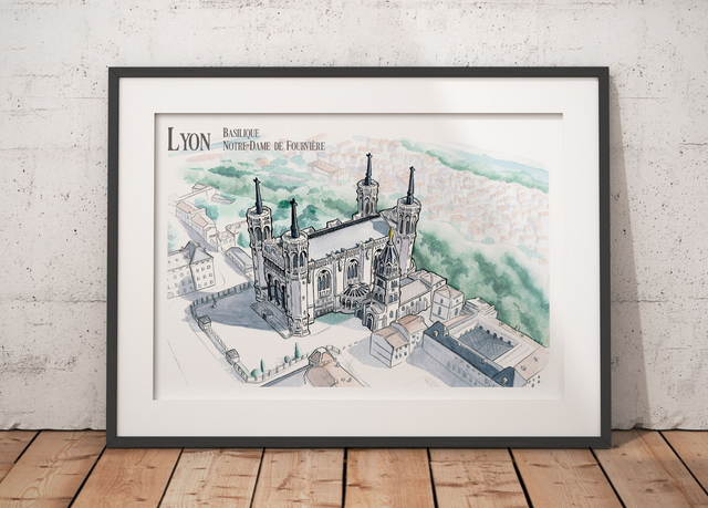 Architecture lyonnaise - La Basilique Notre-Dame de Fourvière