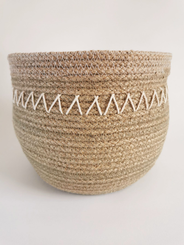 SOLD - Greek Urn Basket