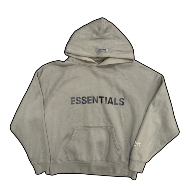 Essentials Spellout Hoodie - M