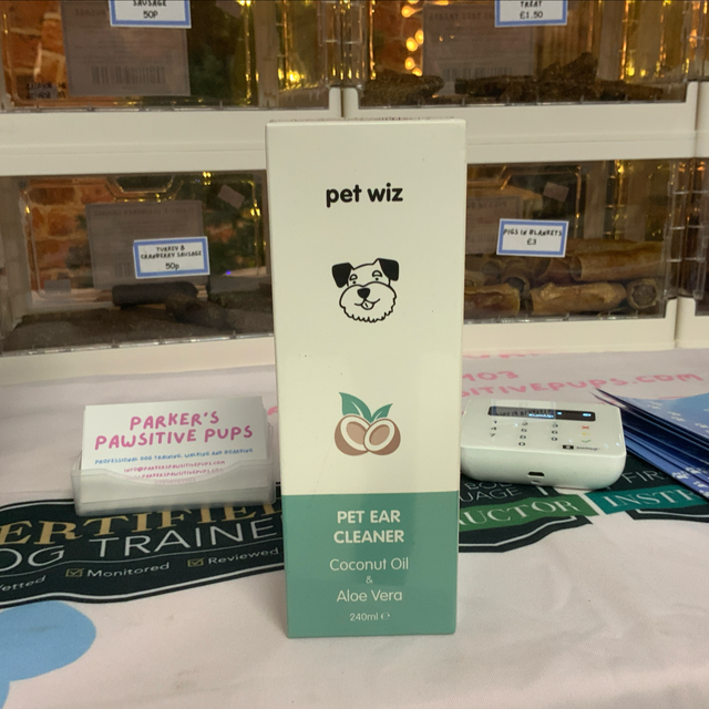 Ear Cleaner For Dogs &amp; Cats - Coconut Oil &amp; Aloe Vera