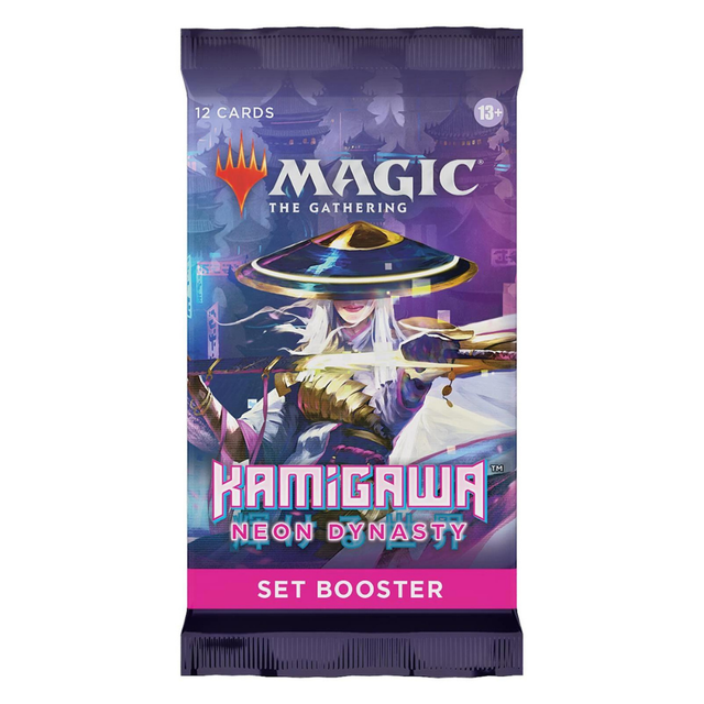 Wizards of the Coast Magic: Gathering Set Booster Pack - Kamigawa: Neon Dynasty