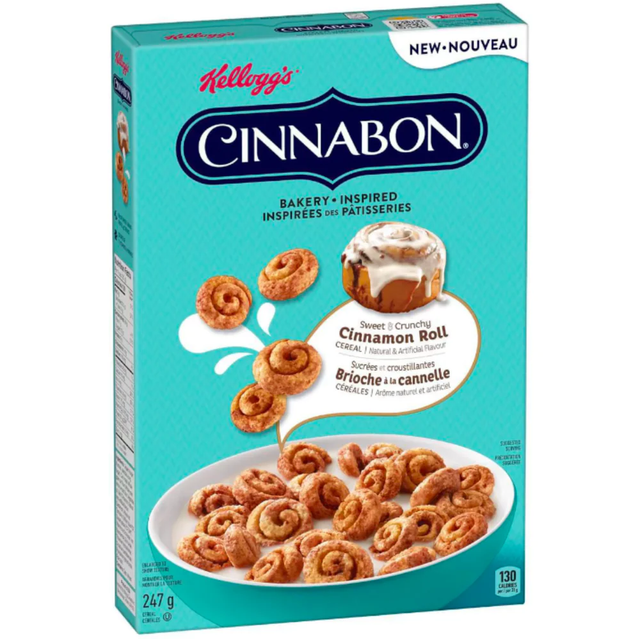 Kellogg&#039;s Cinnabon Cinnamon Roll (247g)