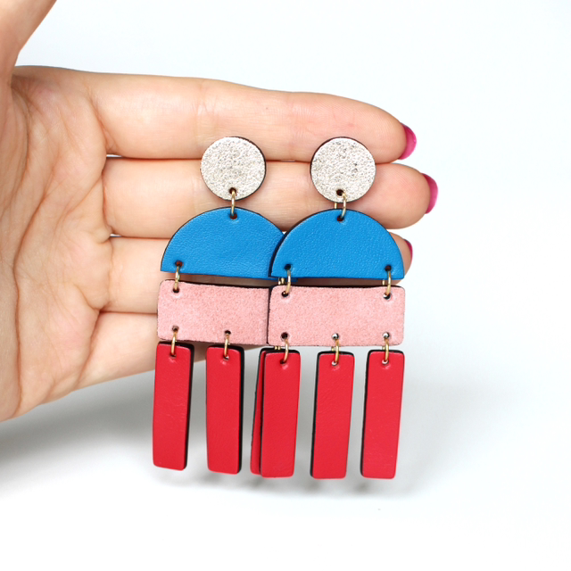 Calypso • Bleu, rose, rouge