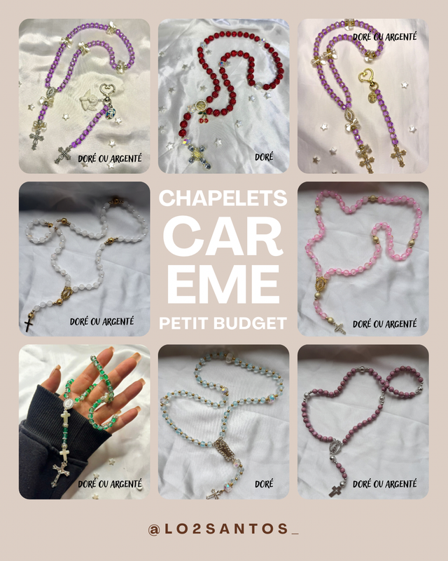 CHAPELETS CARÊME ✝️