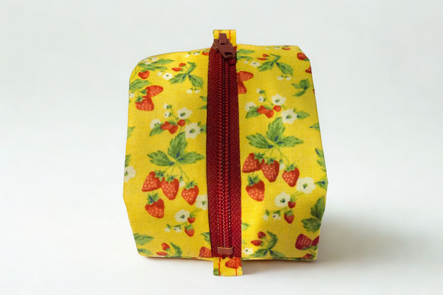 Porte-monnaie fraise